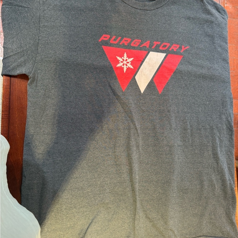 VINTAGE Purgatory Colorado XL Ski T-shirt XL - Picture 4 of 5